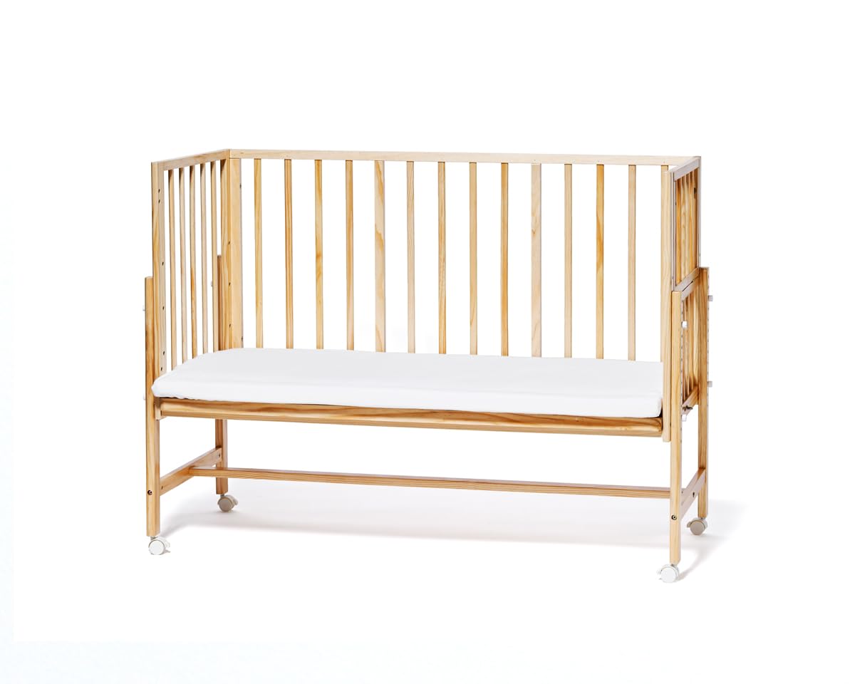 Amazon.co.jp: 家具の里 そいねーるラージ ベビーベッド (147×67×124cm
